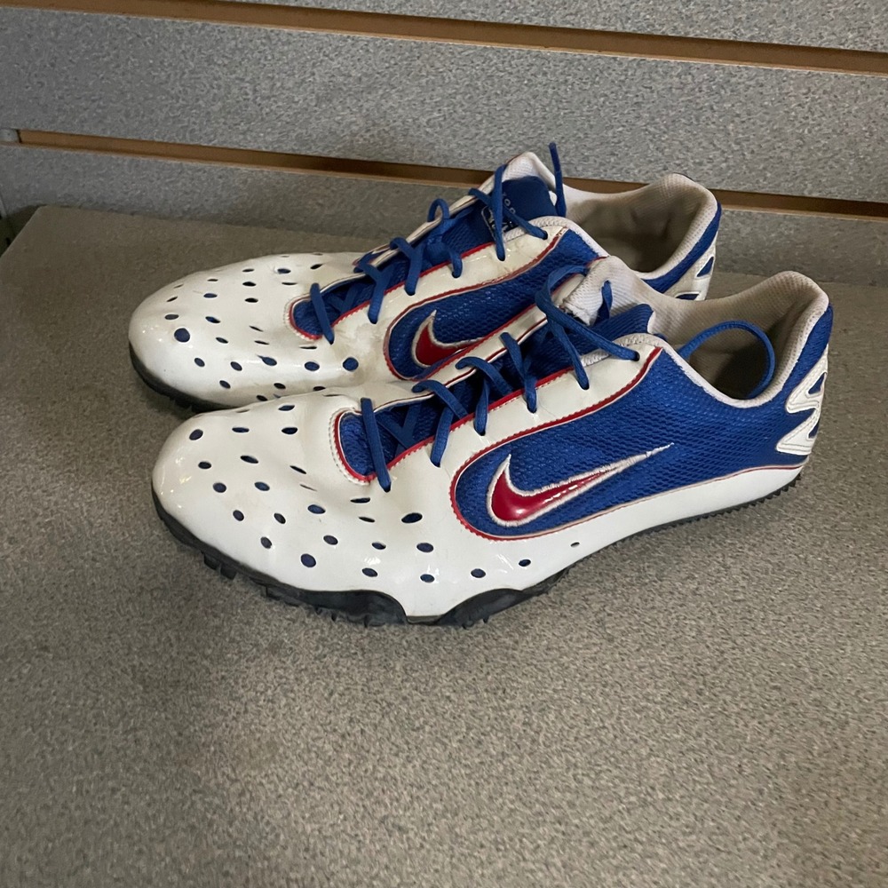 Nike Bowerman Series Track and Field Racing Shoes US 9 Mens White Blue
Spikes